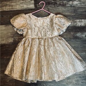Beautiful Rose Gold 4T Formal Dress